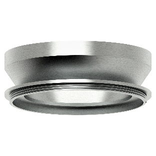 Насадка для корпуса светильника N8919 PPH графит полированный D8D85*H30mm Out25mm GX53