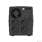 Башенный линейно-интерактивный ИБП CBR [QTM-1500T-6I-LCUC] Line Interactive  1500VA/900W 9Ah12V 4 x Shuko, HID-USB, RJ45/11, фото3