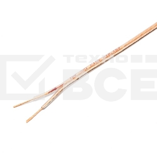 Акустический кабель Cablexpert CC-TC2x1,0-30M, прозрачный,  30 м, бухта