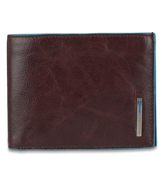 Кошелек мужской Piquadro Blue Square PU257B2R/MO коричневый натур.кожа
