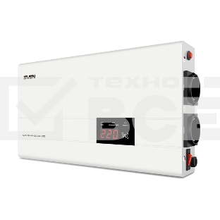 Сетевые фильтры SVEN Стабилизатор напряжения AVR SLIM-2000 LCD