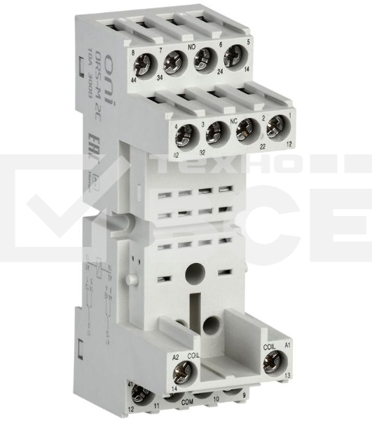 Розетка ORS-M для реле ORM 2C ONI ORS-M-1-2-G