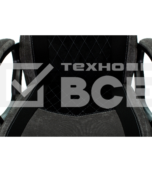 Кресло игровое Бюрократ VIKING 6 KNIGHT B FABRIC черный крестовина металл/пластик