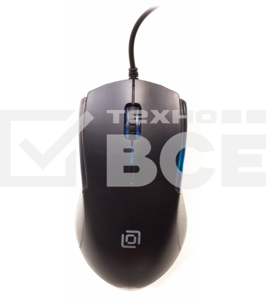 Мышь проводная Oklick 245M черный, 1000 dpi, USB, кнопки - 3