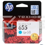 Картридж струйный HP 655 CZ110AE голубой для HP DJ IA 3525/4615/4625/5525/6525 (600стр.), фото4