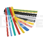 Трубка термоусадочная тонкостен. ТТУ-12/6 черный (уп.100м) IEK UDRS-D12-100-K02, фото 1