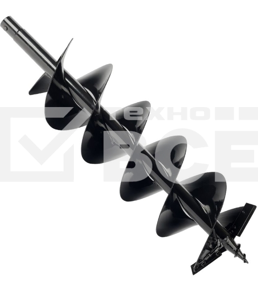 Шнек PATRIOT двухзаходный D 200B для грунта к бензобуру 742004456