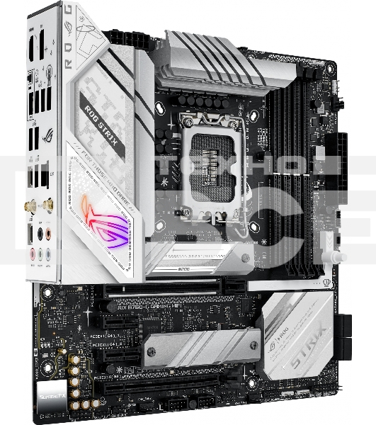Материнская плата ASUS ROG STRIX B760-G GAMING WIFI, LGA 1700, Intel B760, 4xDDR5, 4xSATA, 2xM.2, 1xPCIe 5.0 x16, 1xPCIe 4.0 x4, 1xHDMI, 1xDP, 1x 2.5Gb LAN, 1xUSB-A 3.2 Gen 2, 2xUSB-A 3.2 Gen 1, 4xUSB-A 2.0, 1xUSB-C 3.2 Gen 1, 1xUSB-C 3.2 Gen 2x2, 5x3.5 м