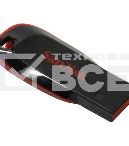 Флеш диск 128GB SanDisk CZ50 Cruzer Blade, USB 2.0