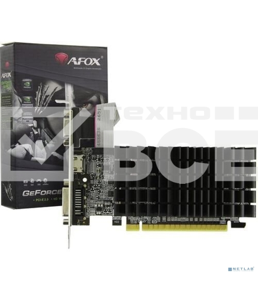 Видеокарта AFOX AF210-1024D3L5-V2 Geforce G210 1GB DDR3 64BIT, LP Heatsink