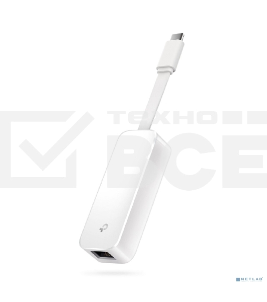 Сетевой адаптер TP-Link UE300C USB Type-C to RJ45 Gigabit Ethernet Network Adapter, USB 3.0 port, 10/100/1000 RJ45 port, Foldable,Portable and Lightweight design, Plug and Play