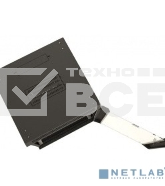 Шкаф настенный Hyperline TWB-1266-GP-RAL900419-дюймовый (19