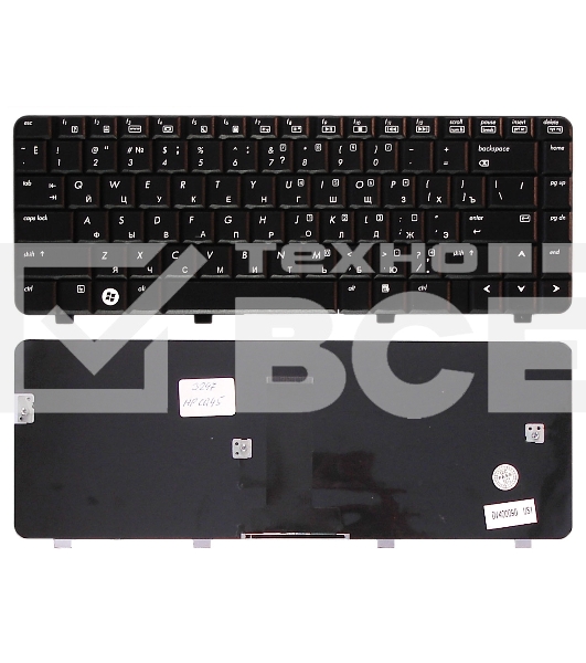 Клавиатура для ноутбука HP Presario CQ40 CQ41 CQ45 черная