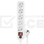 Сетевой фильтр Гарнизон ECL-5-W-1.4, 5р, 10А, 1.4м, ур.защиты 4, белый, пакет, фото6