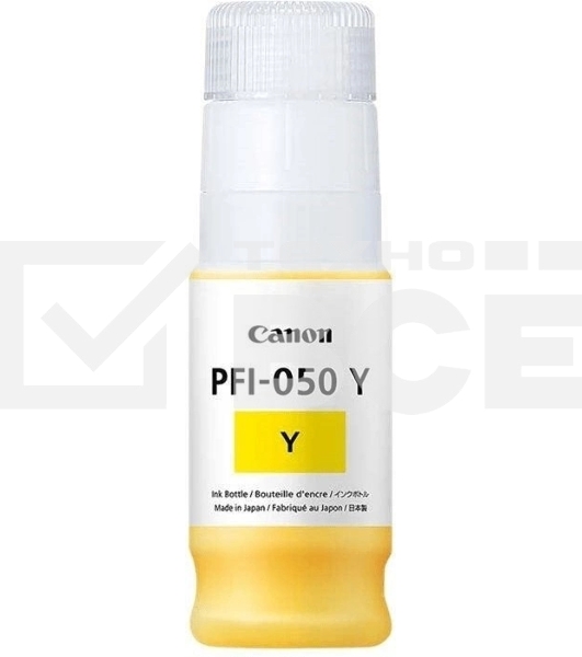 Картридж струйный Canon PFI-050Y 5701C001 желтый (70мл) для Canon imagePROGRAF TC-20M