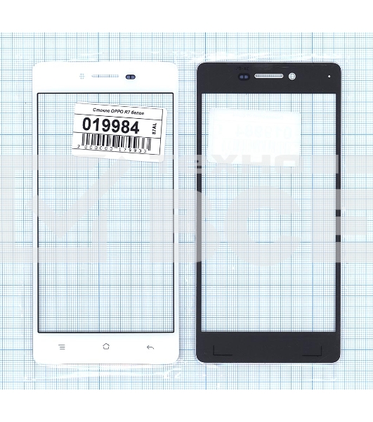 Защитное стекло для OPPO R7 белый