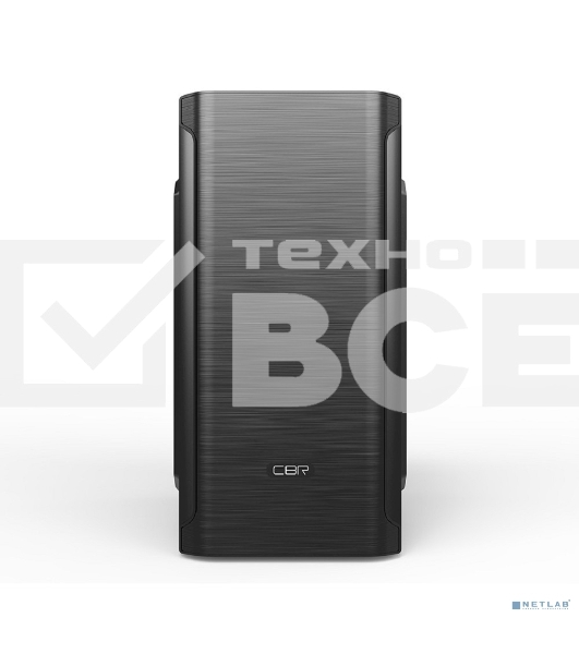 Корпус CBR mATX Minitower MX10, c БП PSU-ATX400-12EC (400W/120mm), 2*USB 2.0, HD Audio+Mic, Black [PCC-MATX-MX10-400W]