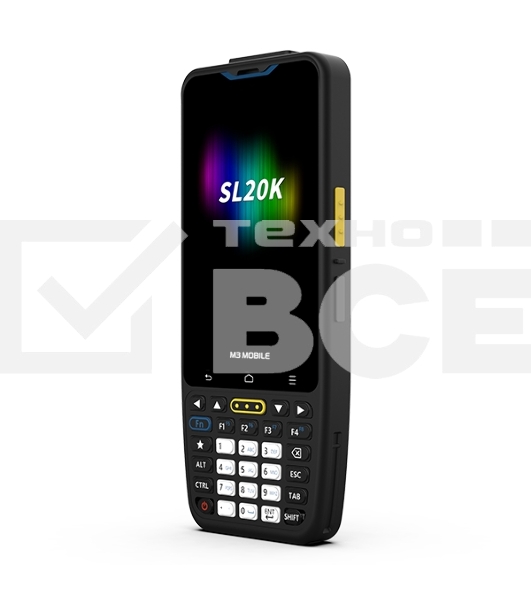 Терминал сбора данных M3 Mobile L2KX4C-T2CWAS-HF-01 Android 13 GMS, LTE, 802.11 a/b/g/n/ac, SE4710, 5MP/13MP, WVGA, BT5.0, GPS, NFC(HF), 4G/64G, 5200mAh