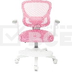 Кресло детское Бюрократ BUROKIDS 3 розовый Velvet 36, крестов. пластик, фото7