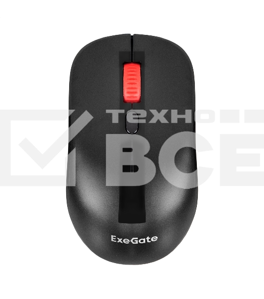 Комплект клавиатура+мышь ExeGate Professional Standard Combo MK260 беспроводной, USB, 1200 DPI, чёрный