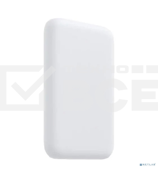 Портативное беспроводное зарядное устройство Rexant Power Bank (аккумуляторная батарея) 5000 mAh, MagSafe, белый