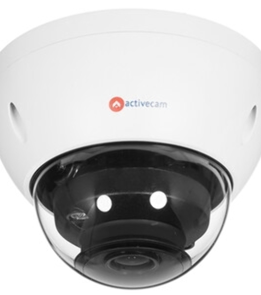 Купольная вандалозащищенная IP-камера 8Мп AC-D3183WDZIR5 - объектив 2.7-12мм с мотор-зумом и автофокусом, механический ИК-фильтр, двусторонний аудиоканал, ИК-подсветка, питание PoE/12В. Real WDR (120dB). Слот microSD (архив до 128Гб).