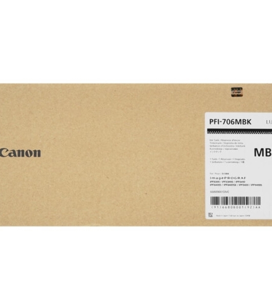 Картридж струйный Canon PFI-706 Y желтый для iPF8300S/8400/9400S/9400 (6684B001)