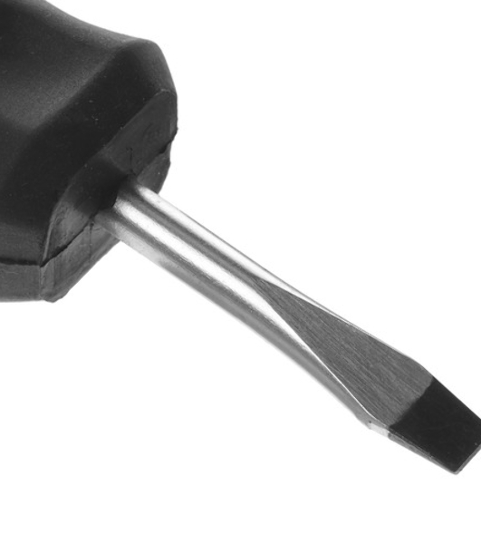 Отвертка Matrix Anti-Slip, SL5,0 х 38 мм, CrV, двухкомп. рукоятка