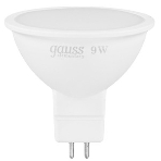 Лампа светодиодная Gauss Elementary MR16 9Вт цок.: GU5.3 спот 220B 2700K св. свеч. бел. теп. MR16 (упак.: 10 шт), фото9
