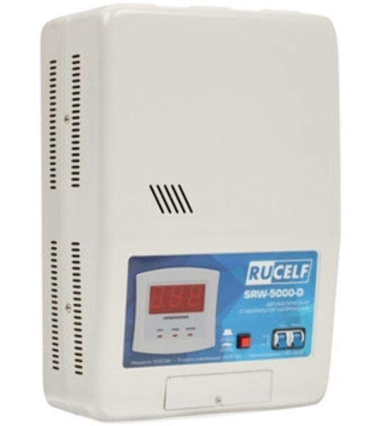 Стабилизатор напряжения навесного типа RUCELF SRW-5000VA-D 00001305