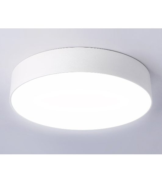 Потолочный светодиодный светильник Ambrella light FV5524 WH белый LED 35W 4200K D300*58 (Без ПДУ)