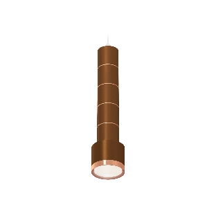 Светильник Ambrella Light XP8117001 SCF/PYG кофе песок/золото розовое полированное GX53