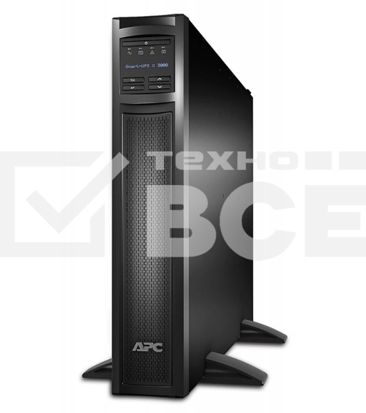 Источник бесперебойного питания APC Smart-UPS X SMX3000RMHV2UNC 2700Вт 3000ВА черный