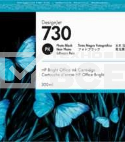 Картридж HP 730 черный для DesignJet T1700 (44