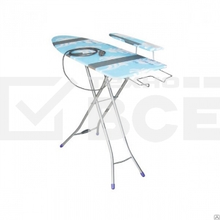 Доска гладильная НИКА Bell-Unior 3, ДСП, 4-х-опорная ножка, 112/34,5