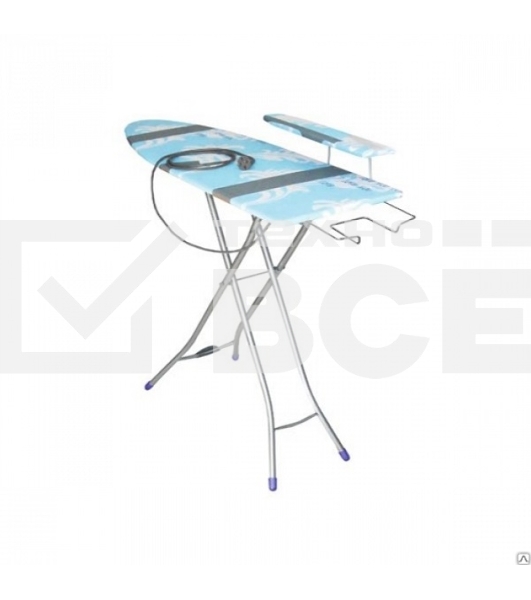 Доска гладильная НИКА Bell-Unior 3, ДСП, 4-х-опорная ножка, 112/34,5