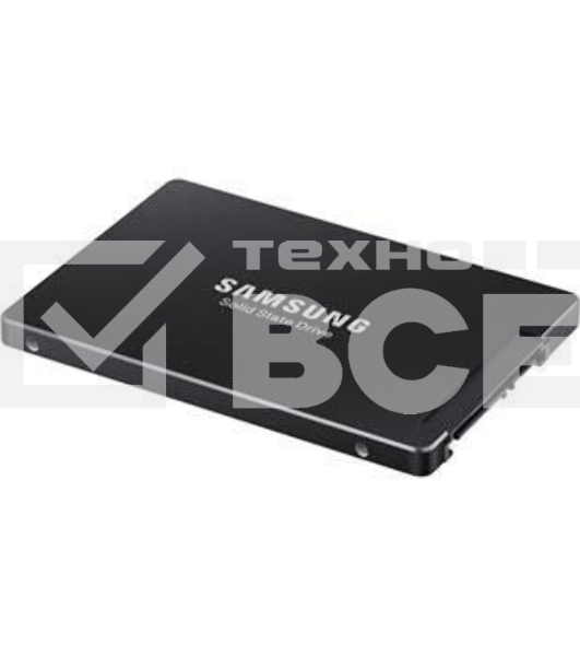 Накопитель SSD Samsung PM883, 960Gb, SATA III, 2.5