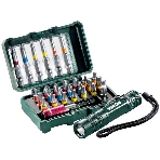 Набор бит METABO 626721000 29 предметов + LED фонарик, фото 1