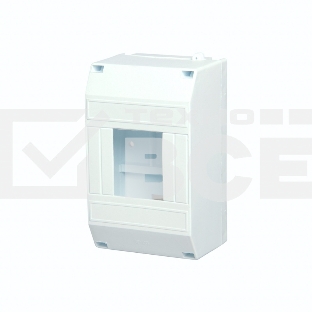 Бокс пластиковый КМПн Rexant 1/4 IP20 белый инд. штрих-код