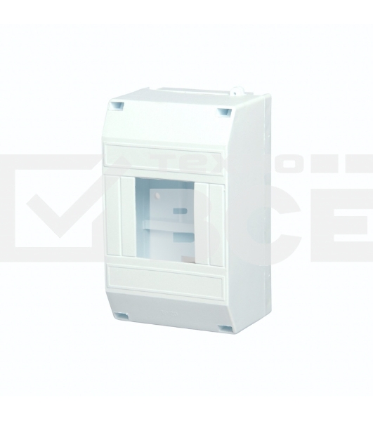 Бокс пластиковый КМПн Rexant 1/4 IP20 белый инд. штрих-код