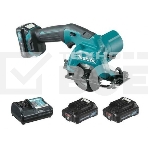 Пила циркулярная MAKITA HS301DWAE10.8В 2х2Ач Li-ion 1500об\м диск-ф85мм рез-25.5мм 1.6кг чем, фото3