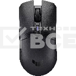Мышь беспроводная ASUS TUF M4 WL черный, 12000 dpi, радиоканал, Bluetooth, USB, кнопки - 6, фото3