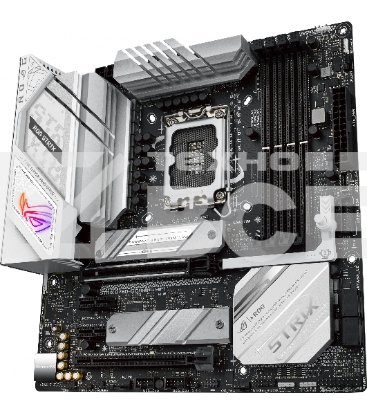 Материнская плата ASUS ROG STRIX B760-G GAMING WIFI, LGA 1700, Intel B760, 4xDDR5, 4xSATA, 2xM.2, 1xPCIe 5.0 x16, 1xPCIe 4.0 x4, 1xHDMI, 1xDP, 1x 2.5Gb LAN, 1xUSB-A 3.2 Gen 2, 2xUSB-A 3.2 Gen 1, 4xUSB-A 2.0, 1xUSB-C 3.2 Gen 1, 1xUSB-C 3.2 Gen 2x2, 5x3.5 м