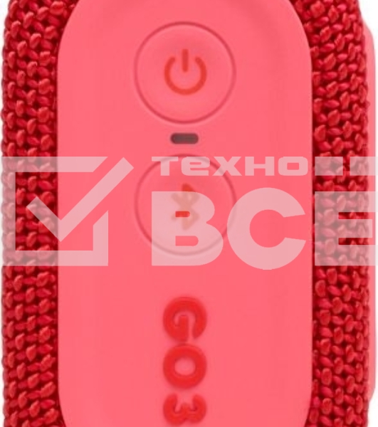 Портативная акустика JBL GO 3, красный
