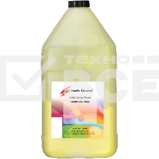Тонер Static Control Универсальный для Brother Color, Y, 1 кг, флакон