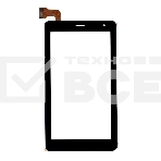 Сенсорное стекло (тачскрин) Prestigio Seed A7 PMT4337. черное, фото2