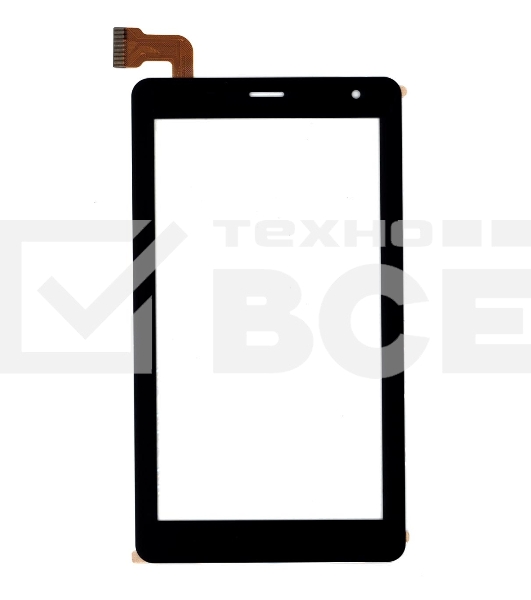 Сенсорное стекло (тачскрин) Prestigio Seed A7 PMT4337. черное