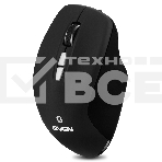 Мышь беспроводная SVEN RX-590SW черный, 1600 dpi, радиоканал, Bluetooth, USB, кнопки - 7, фото12