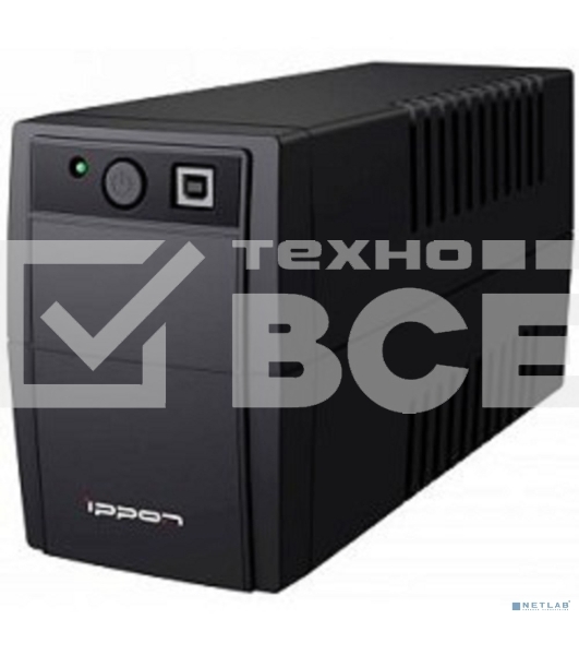 Источник бесперебойного питания Ippon Back Basic 850 480Вт 850ВА черный