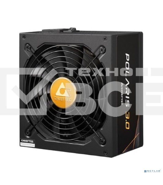 Блок питания Chieftec Polaris 3.0 PPS-1250FC-A3, 1250Вт, 80 PLUS Gold, 135мм, модульный, черный
